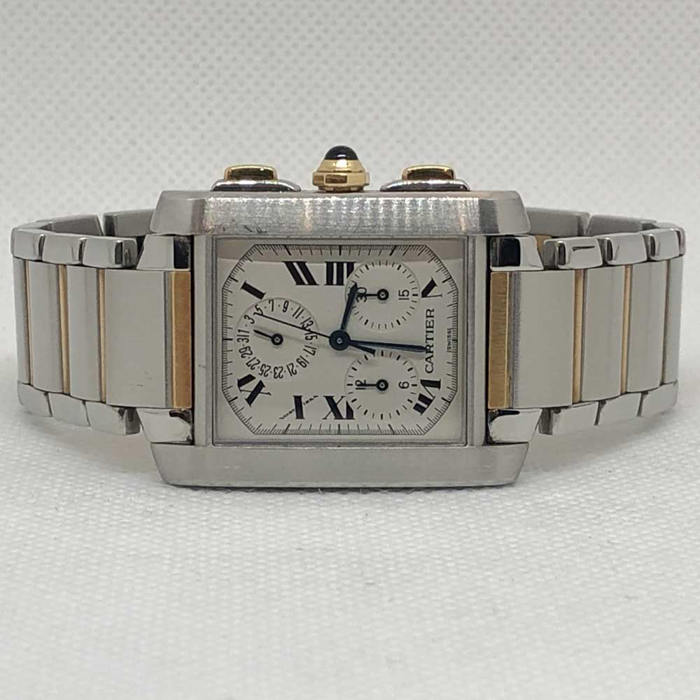 CARTIER TANK FRANCAISE CHRONOFLEX