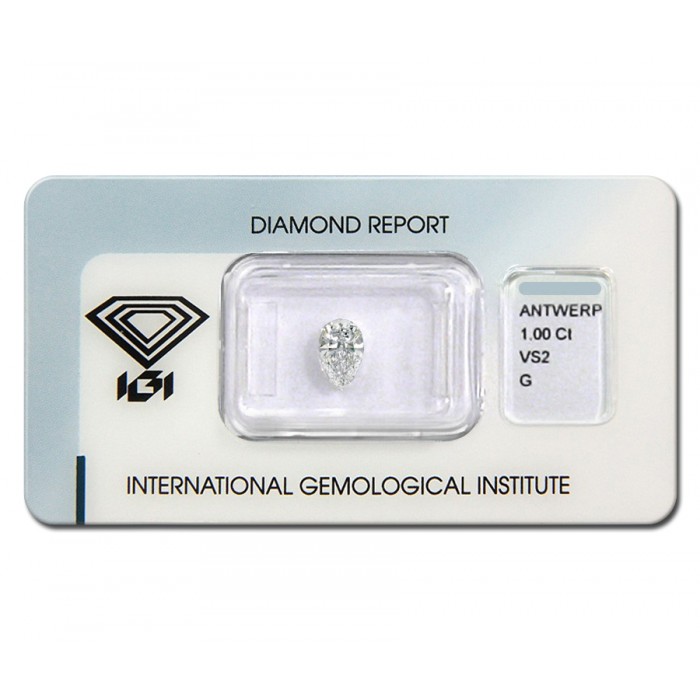 Diamante 1,00ct Goccia