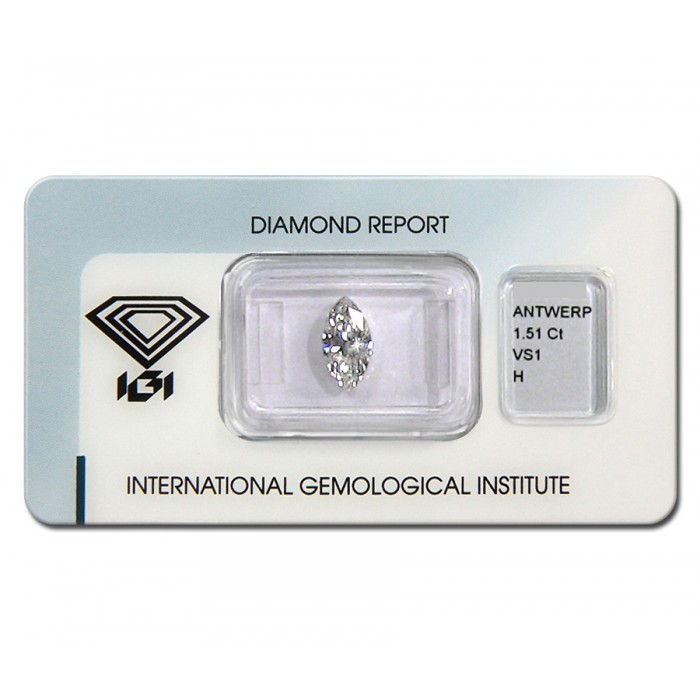 Diamante 1,51ct Marquise