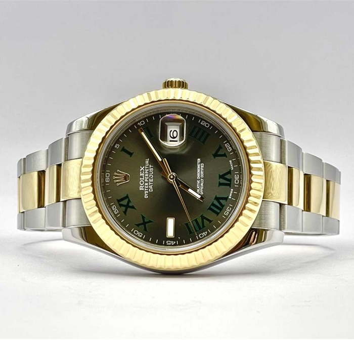 ROLEX DATEJUST WIMBLEDON SERVICE INTERNAZIONALE REF 116333