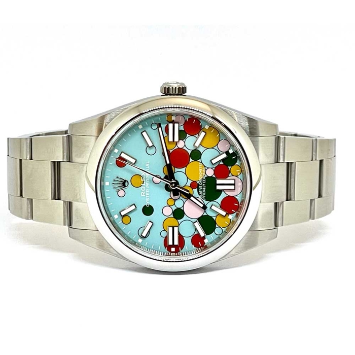 ROLEX NUOVO OYSTER PERPETUAL REF 126000 CELEBRATION