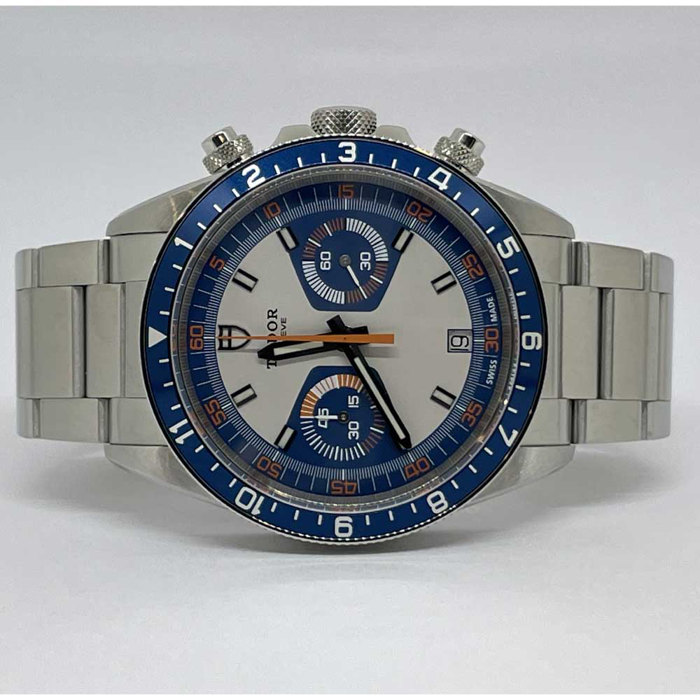 TUDOR HERITAGE CHRONO BLUE REF 70330B